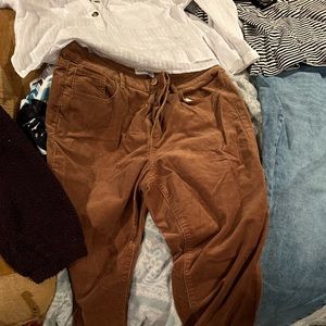 Loft brand brown corduroy pants size 14 women’s.